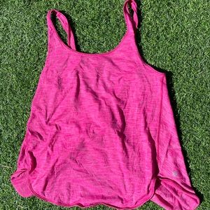 Lululemon pink workout tank M